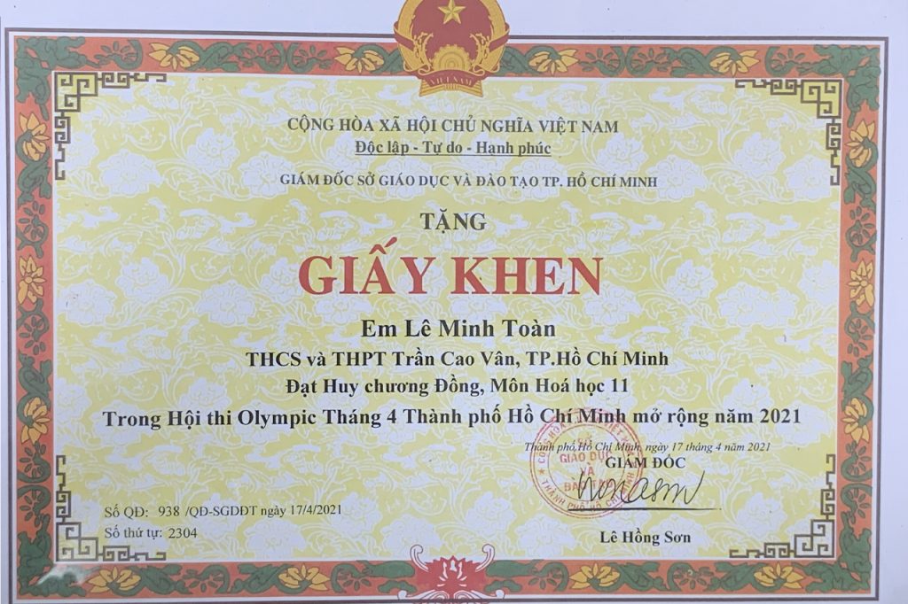 Trường THCS & THPT Trần Cao Vân