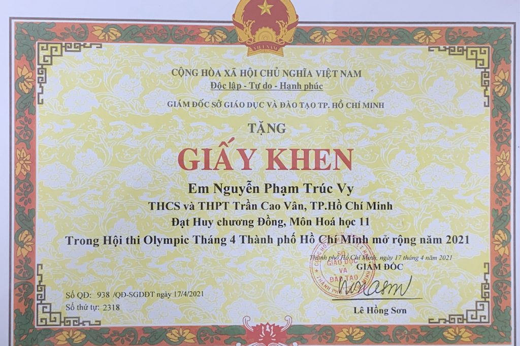 Trường THCS & THPT Trần Cao Vân