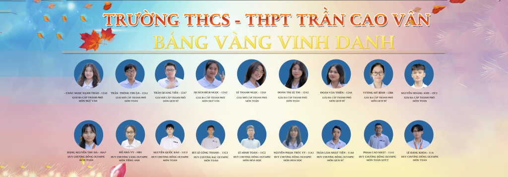 Trường THCS & THPT Trần Cao Vân